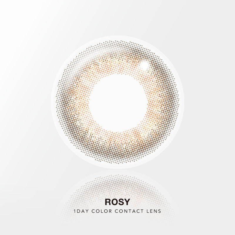 ROSY Daily Disposable Soft Color Contact Lens | 隱形眼鏡 美瞳 玫瑰棕