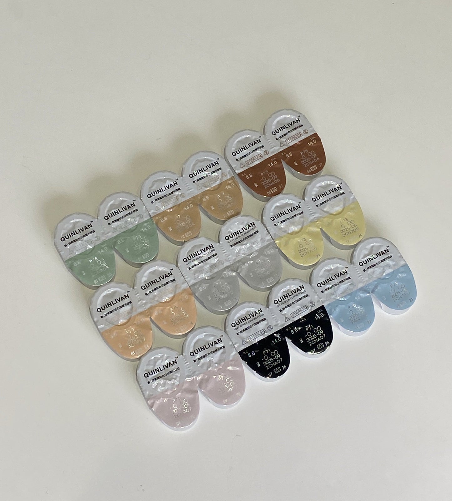 [Trial Pack] Daily Disposable Soft Color Contact Lens | [试用装] 隱形眼鏡 美瞳